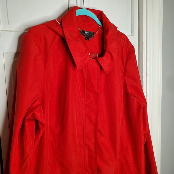 Dennis Basso 2X Full Zip Parka Jacket Coat with Hood & Pockets - Picture 2 of 11